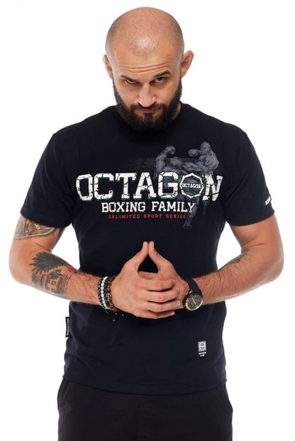 Octagon T-shirt Boxing Family