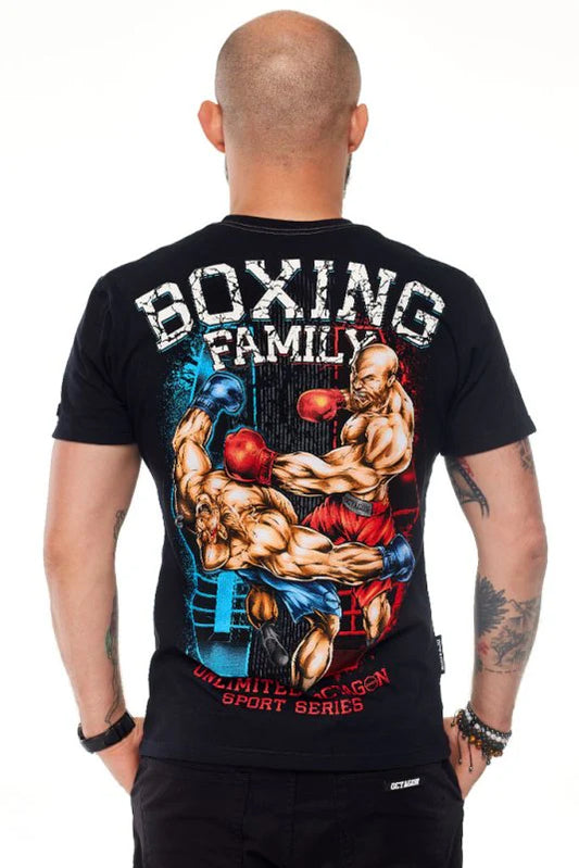 Octagon T-shirt Boxing Family