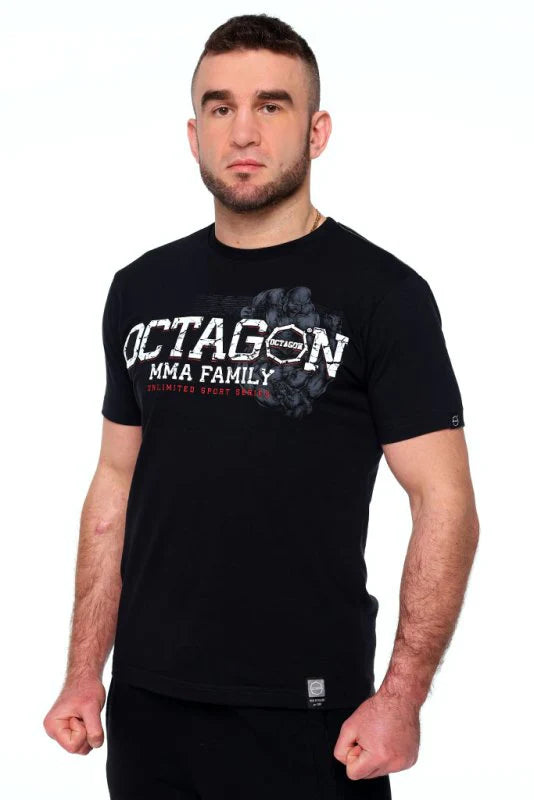 The OCTAGON brand presents: T-shirt MMA Family Black