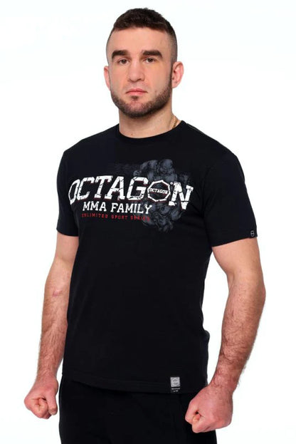 The OCTAGON brand presents: T-shirt MMA Family Black