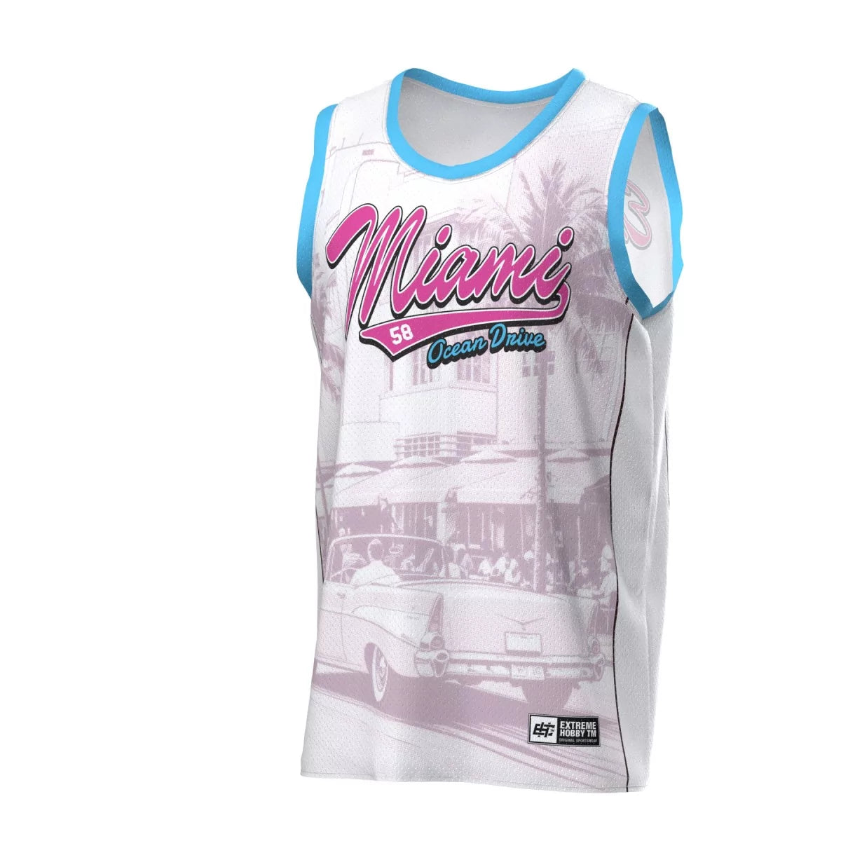 🏀🔥 Extreme Hobby Basketball Tank Top “MIAMI” 🌴