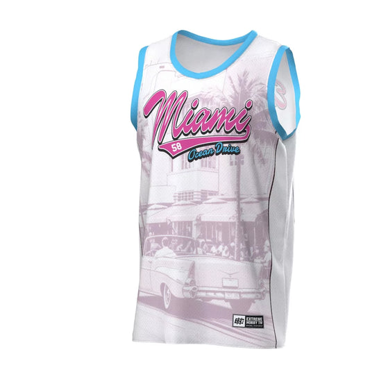 🏀🔥 Extreme Hobby Basketball Tank Top “MIAMI” 🌴