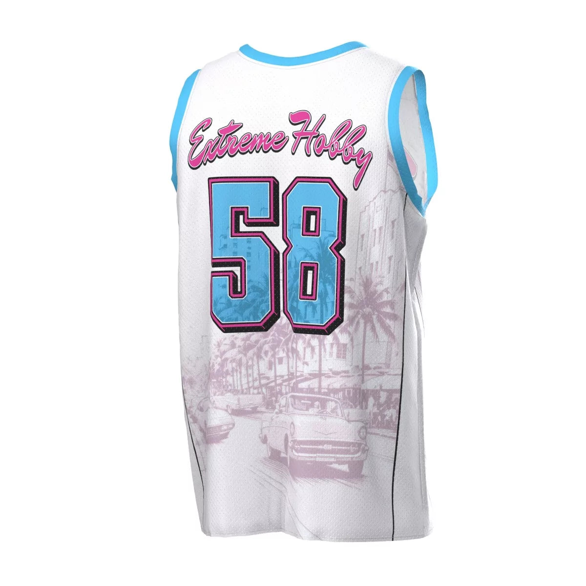 🏀🔥 Extreme Hobby Basketball Tank Top “MIAMI” 🌴