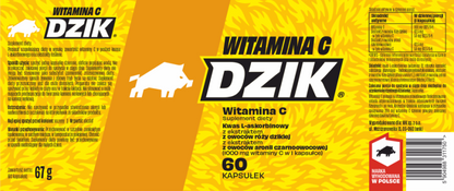 🍊💪 WK DZIK Vitamin C 1000 mg – Premium Dietary Supplement