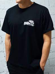 MANTO T-SHIRT TORN BLACK