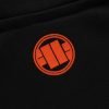 HOODIE ORANGE LOGO BLACK - Image 5