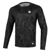 LONG SLEEVE MESH PERFORMANCE NET CAMO II ALL BLACK