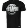 T-SHIRT STEEL LOGO BLACK