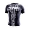 RASHGUARD FRAGMENTS BLACK/GREY