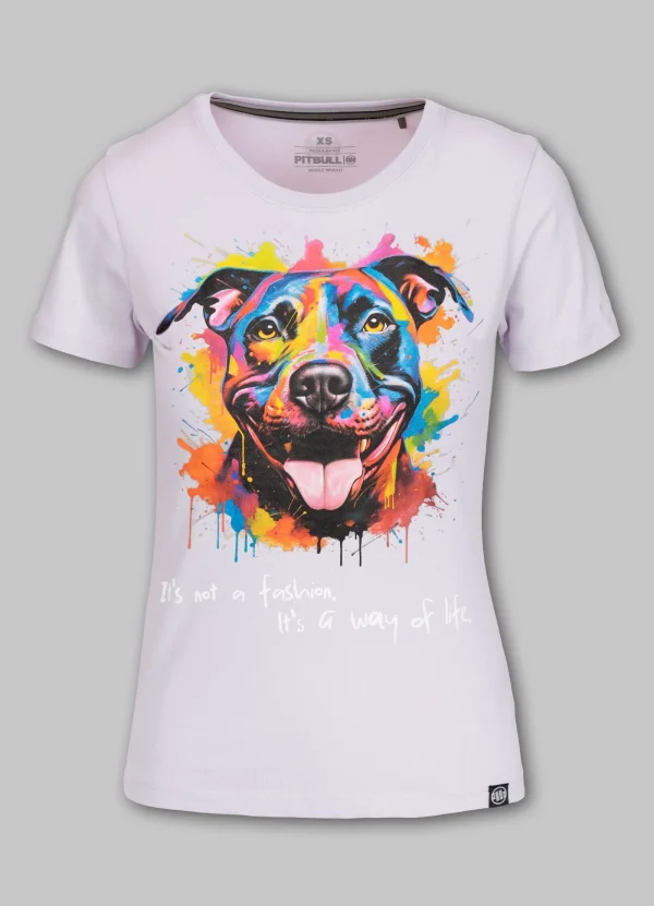 PIT BULL Women's T-Shirt WATERCOLOR - Image 11