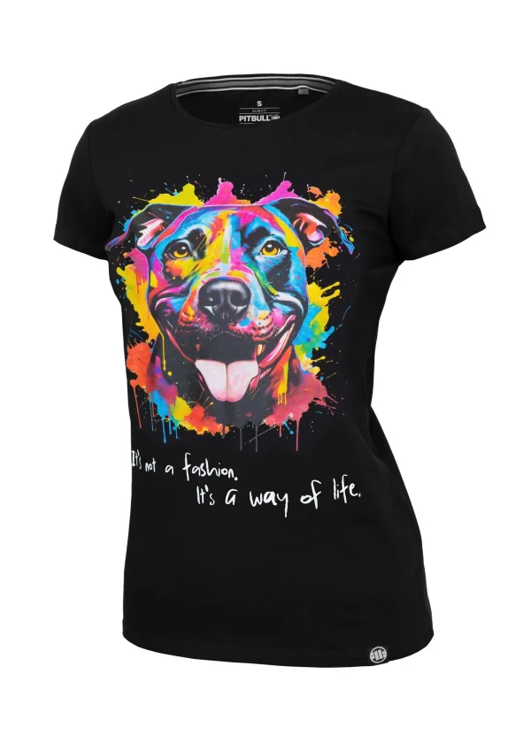 PIT BULL Women's T-Shirt WATERCOLOR - Image 15