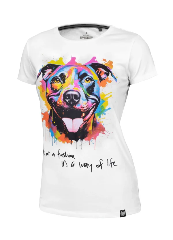 PIT BULL Women's T-Shirt WATERCOLOR - Image 18