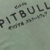 PIT BULL MEN'S T-SHIRT DENIM WASHED BRAVERY - GREEN - Image 4