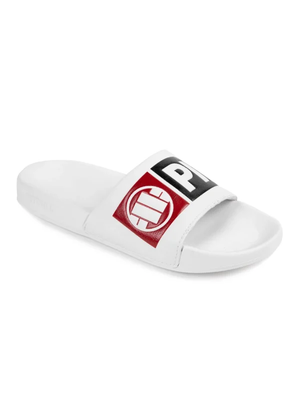 PITBULL HILLTOP Slides White