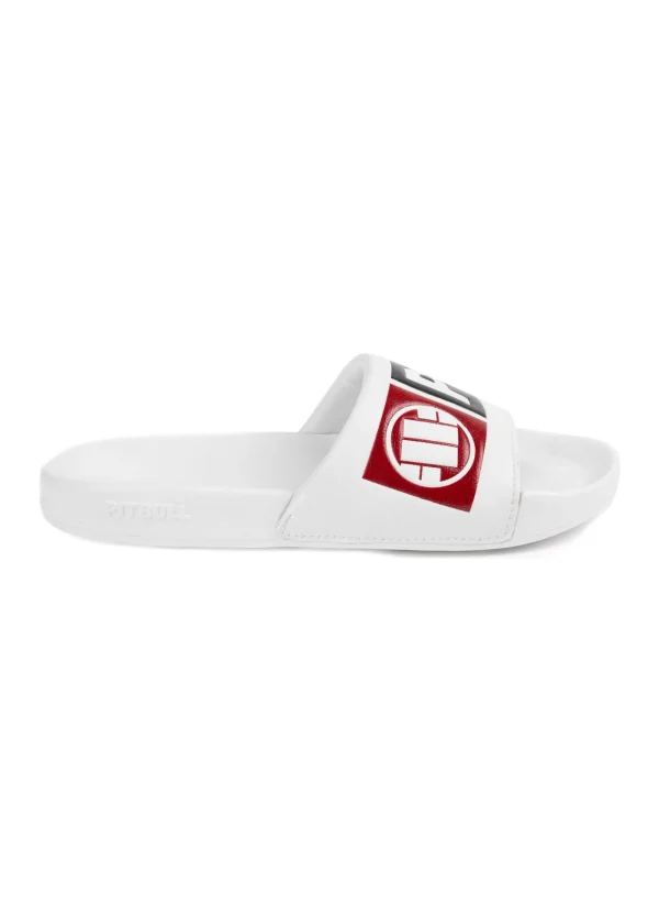 PITBULL HILLTOP Slides White - Image 2