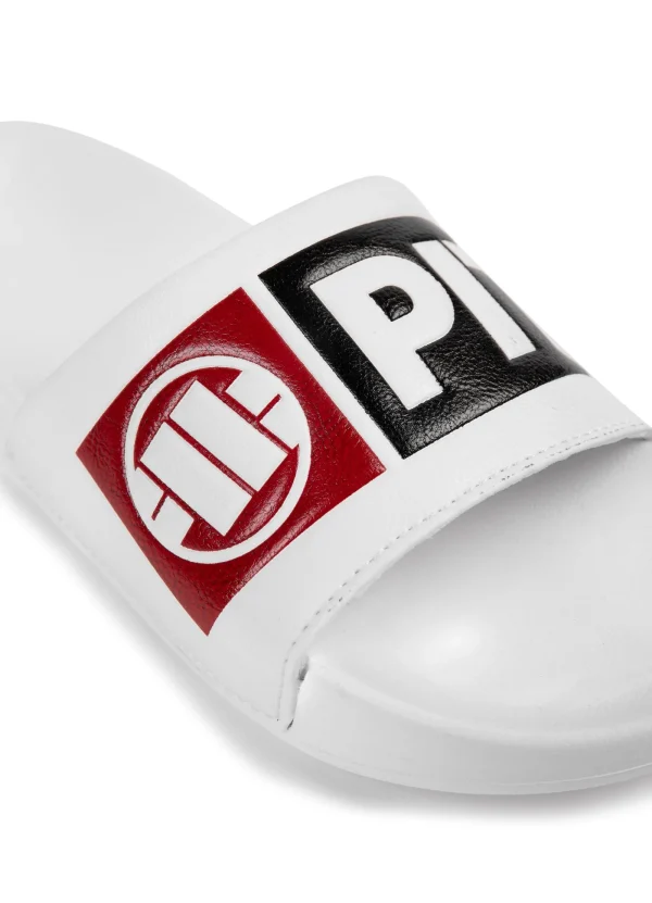 PITBULL HILLTOP Slides White - Image 3